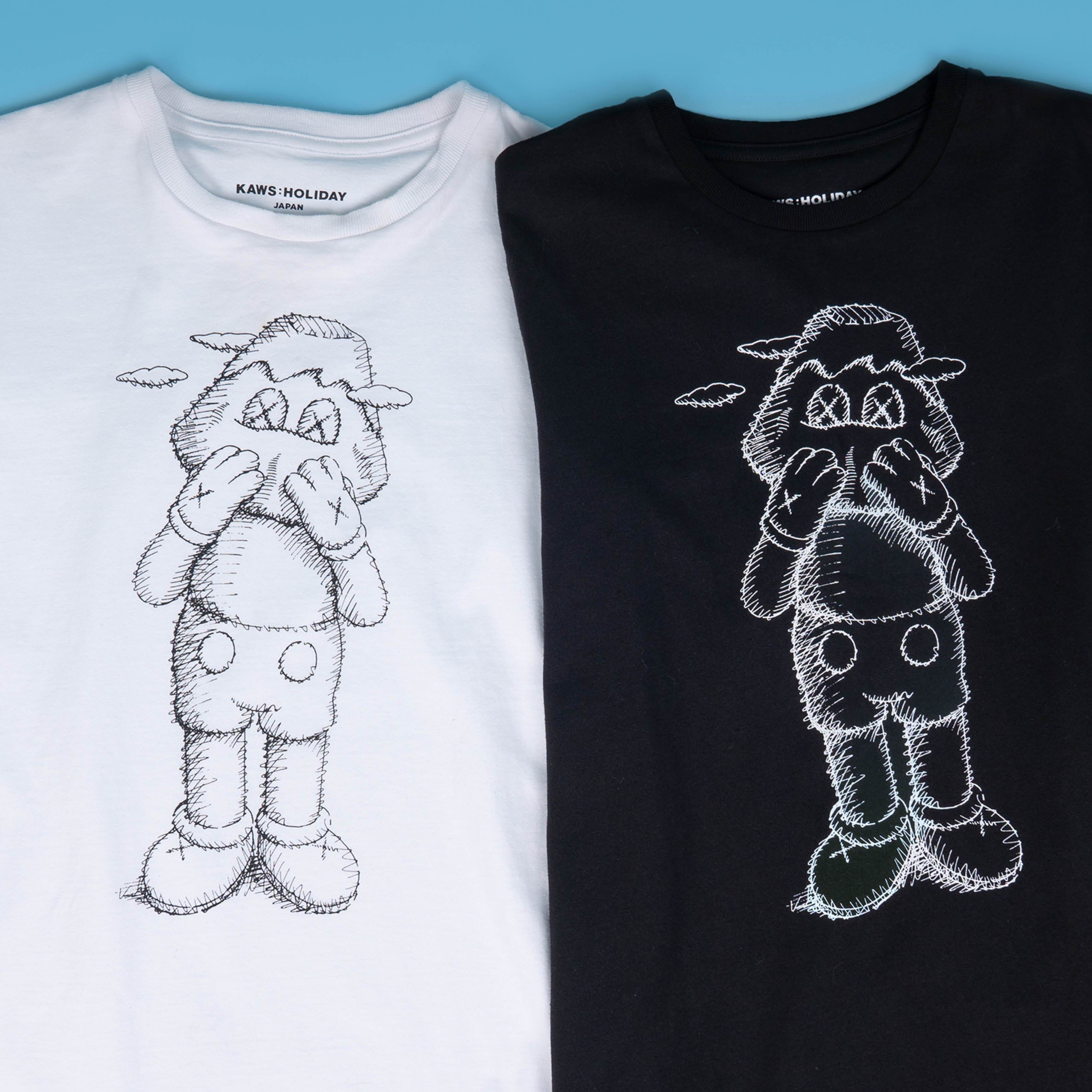 KAWS:HOLIDAY JAPAN T-Shirt - Sketch – DDTStore