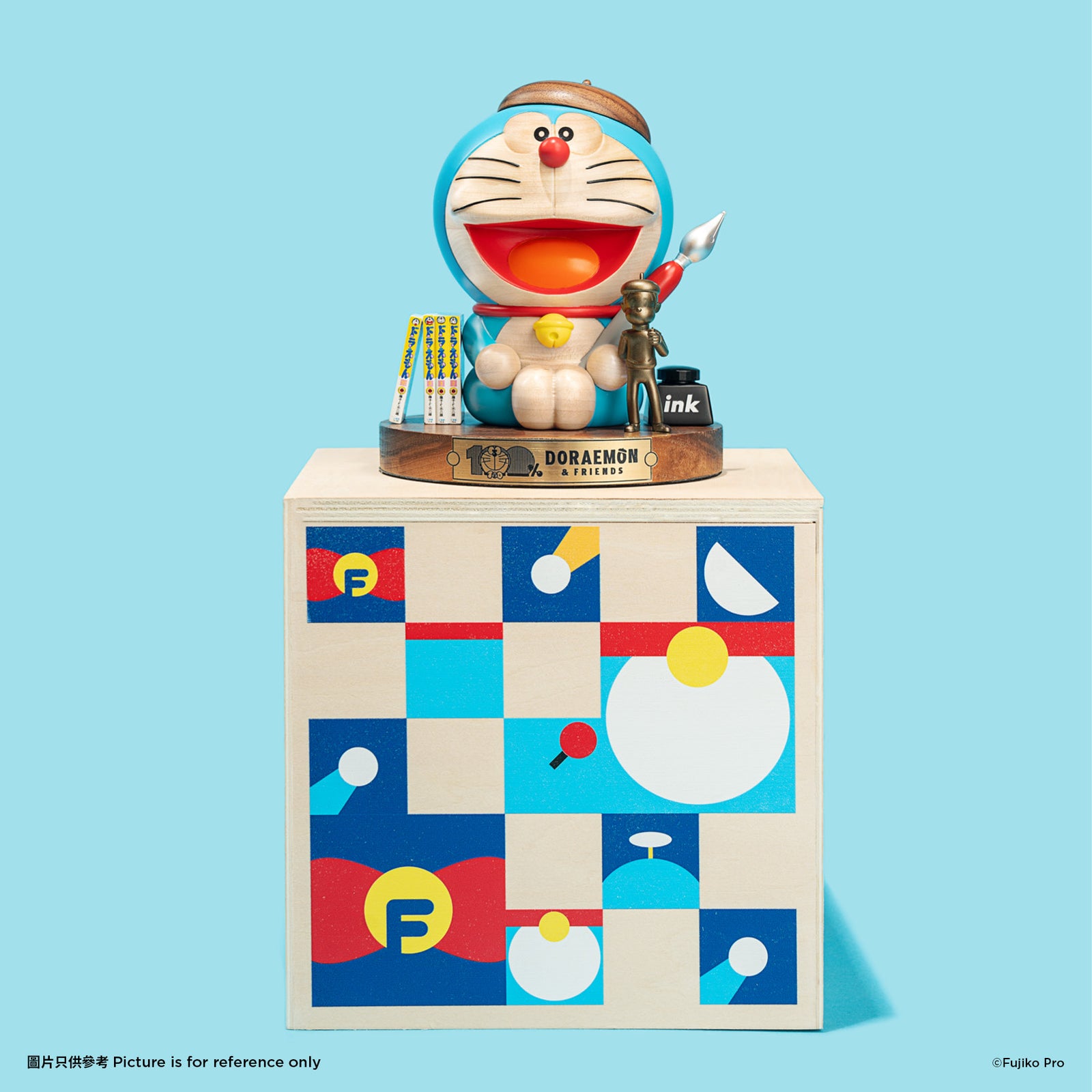 その他 DORAEMON WOODEN SCULPTURE DDT STORE Limited Edition) Wood Sculpture – DDTStore