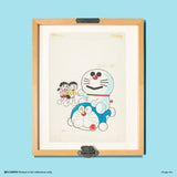 (Limited Edition) Doraemon "Robot Snowman" Print