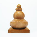 ”Double Ducks" 7-inch Wooden Sculpture