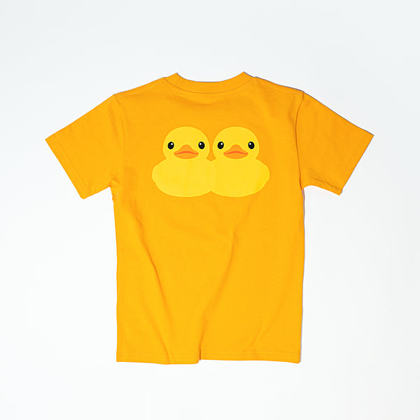 ”Double Ducks" Kid T-Shirt (Yellow)