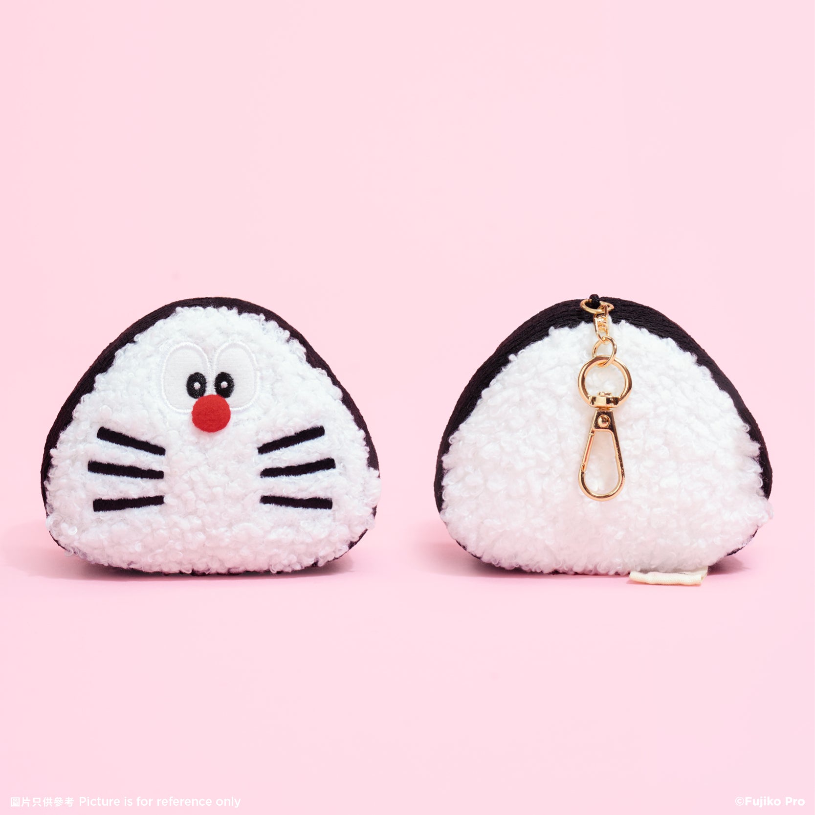 04. Rice Ball Doraemon Plush Keychain「飯糰多啦A夢」毛絨鎖匙扣 – DDTStore