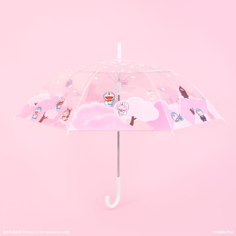 24. Clear Sakura Doraemon Umbrella櫻花多啦A夢透明雨傘– DDTStore