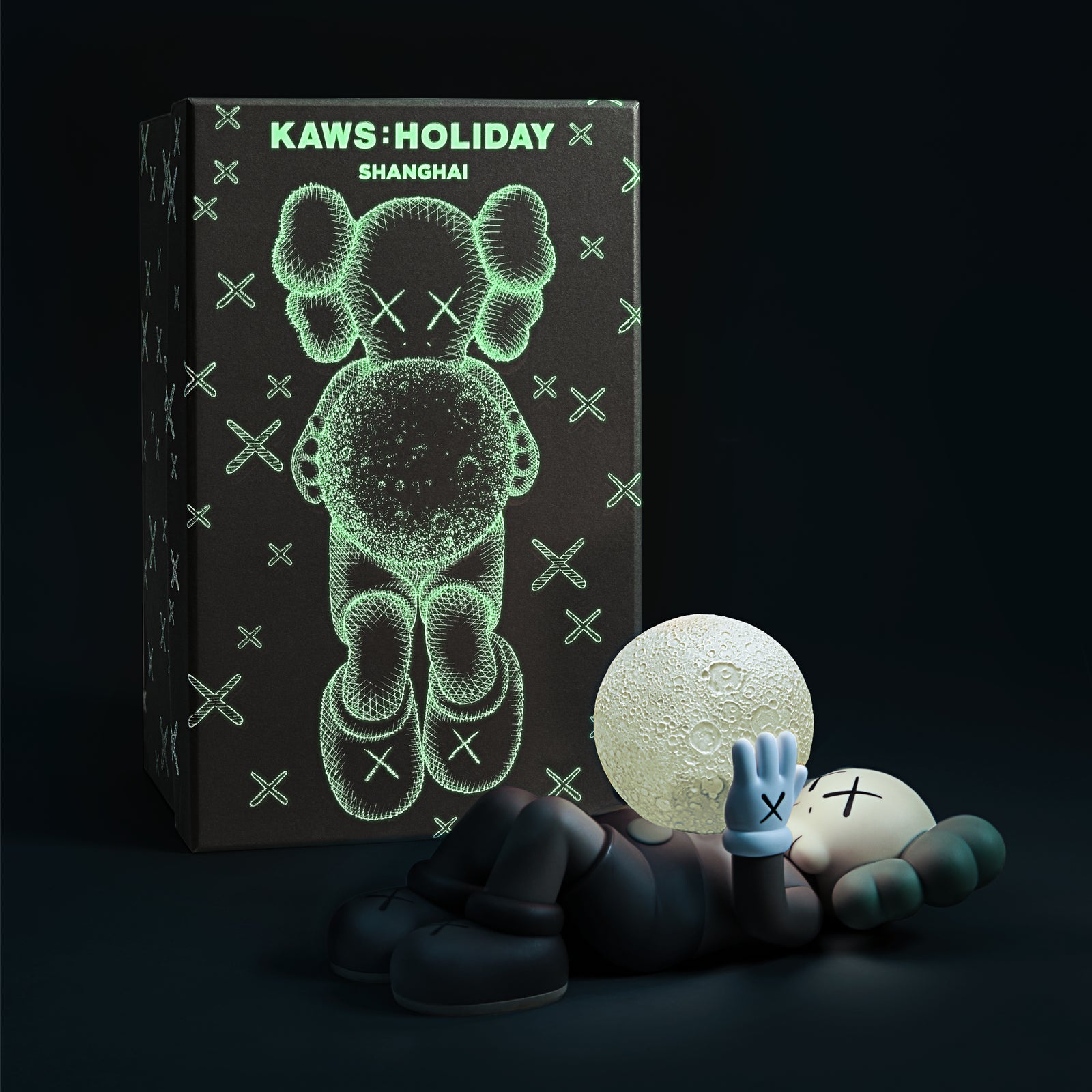 KAWS - BIG MOON - Limited Edition Lamp - A Rare Toy Lamp - Nù Gallery KAWS - BIG MOON - Limited Edition Lamp - A Rare Toy Lamp - Nù Gallery