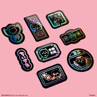 19. 貼紙套裝（霓虹燈款）Sticker Set (Neon Signs Collection)