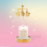 CHIIKAWA 迴旋木馬蠟燭台（連佛手柑味蠟燭）<br>CHIIKAWA-Go-Round Candle Holder (With a Bergamot scented candle)