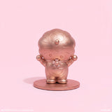 [PRE-ORDER] Sakura Doraemon Rose Gold Bronze Sculpture (Matte Finish)<br>櫻花多啦A夢玫瑰金色銅像雕塑 (啞面)