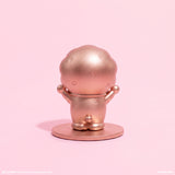[PRE-ORDER] Sakura Doraemon Rose Gold Bronze Sculpture (Matte Finish)<br>櫻花多啦A夢玫瑰金色銅像雕塑 (啞面)