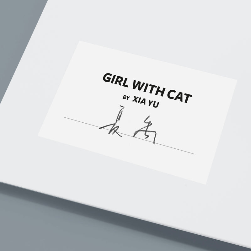 Girl With Cat (抱貓女子)