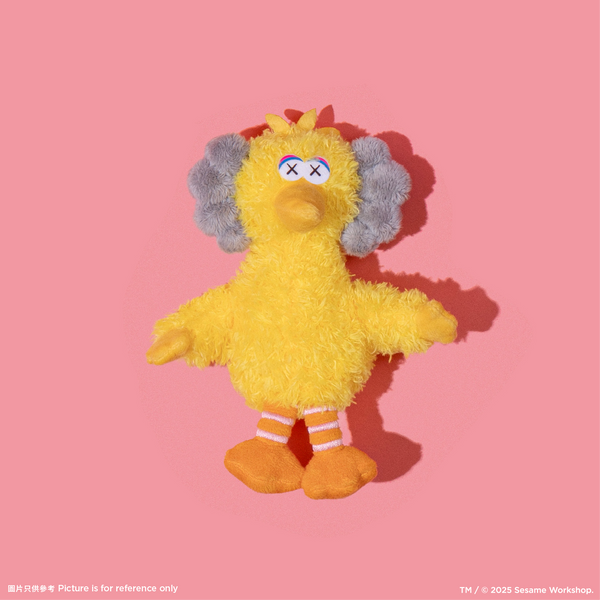 B04. Big Bird Plush Keychain 毛絨鎖匙扣 (PRE-ORDER)