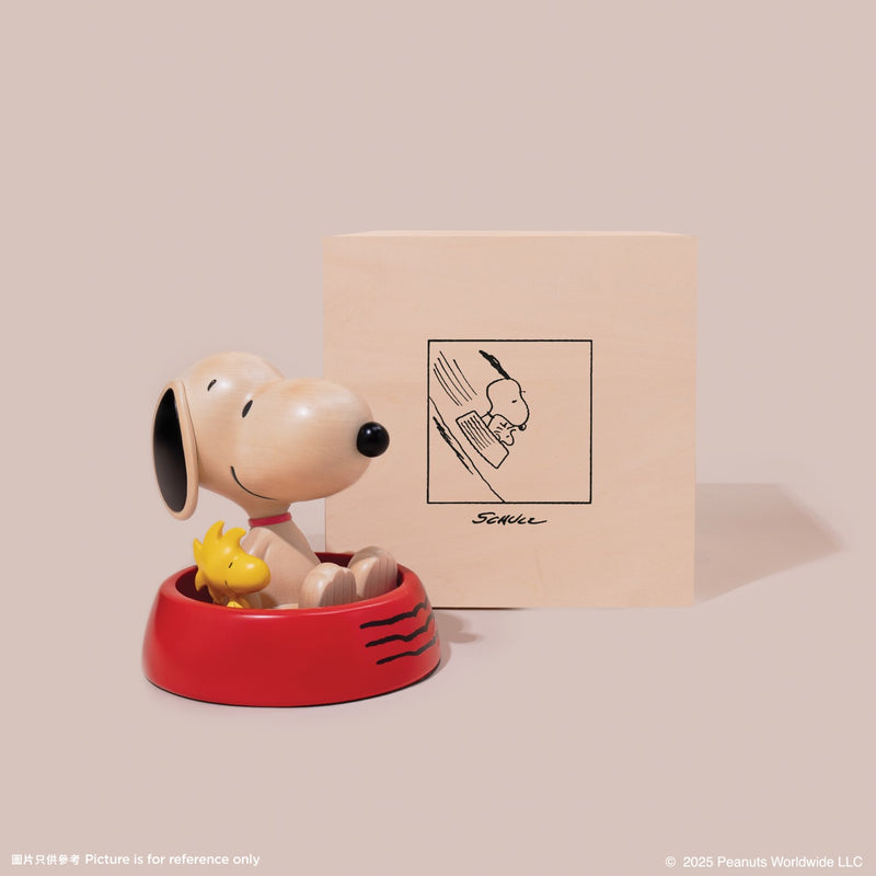 Snoopy Wooden Sculpture 原木雕塑
