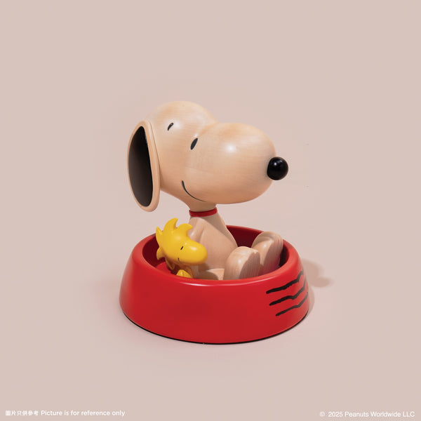 Snoopy Wooden Sculpture 原木雕塑