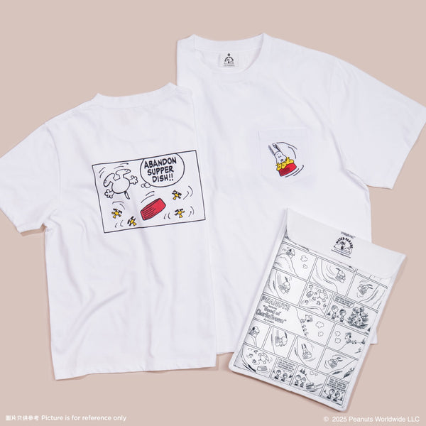 D12. Snoopy T-shirt (White) - T恤 (白色)