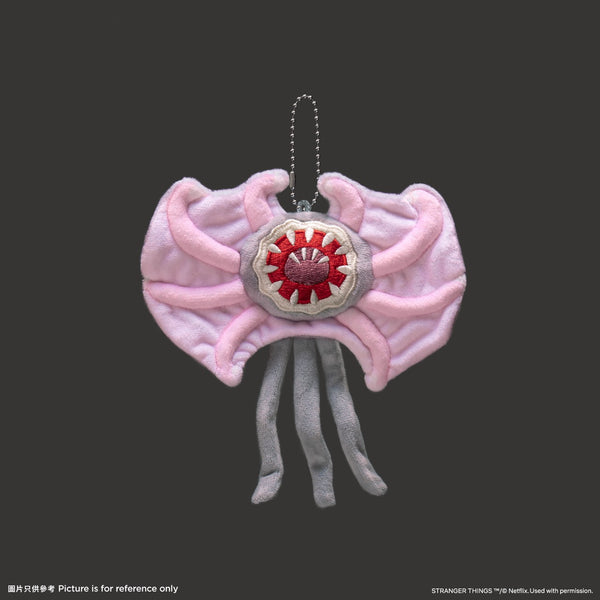 E09. Stranger Things Plush Keychain - Demobat 毛絨鎖匙扣