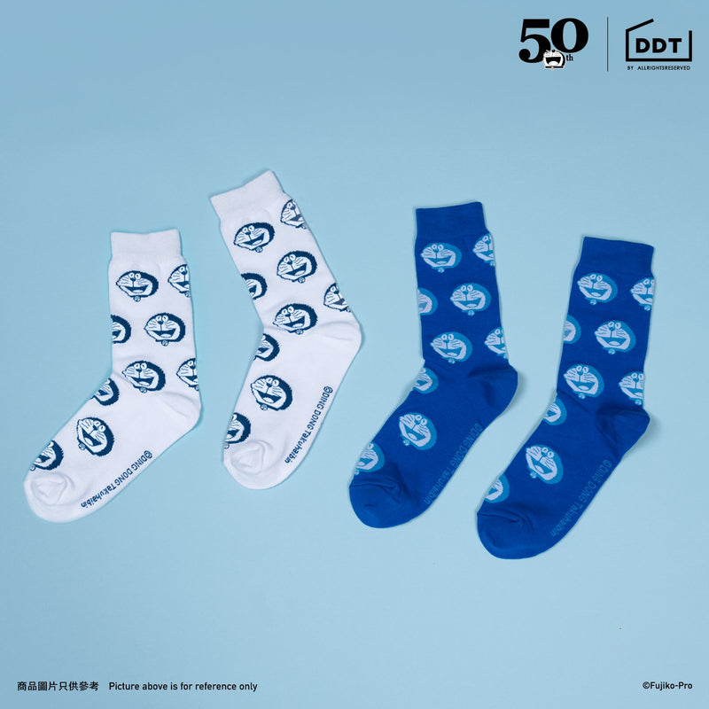 Doraemon Half  Socks (2-in-1 Set)