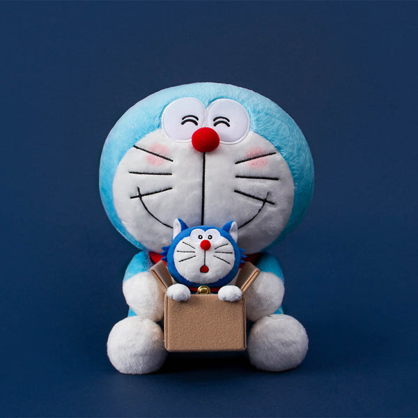 Doraemon & Lucky Cat Plush