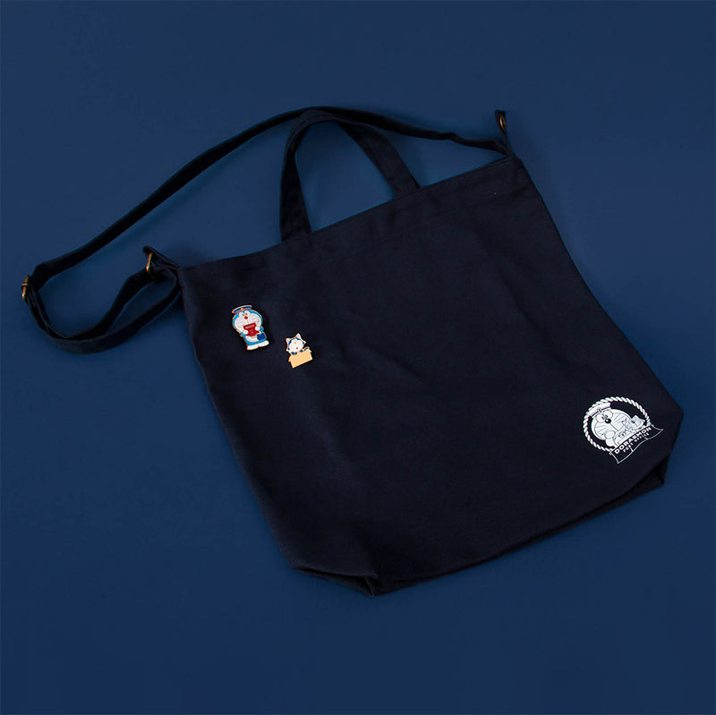 Doraemon Post Office Tote bag （2 Pins Included)