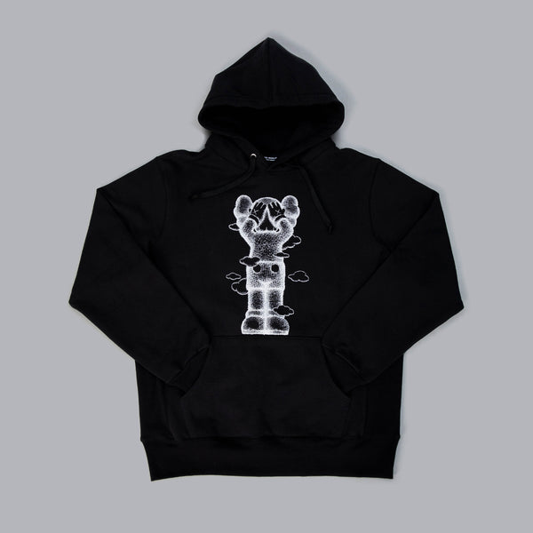 Black kaws sweatshirt cheap