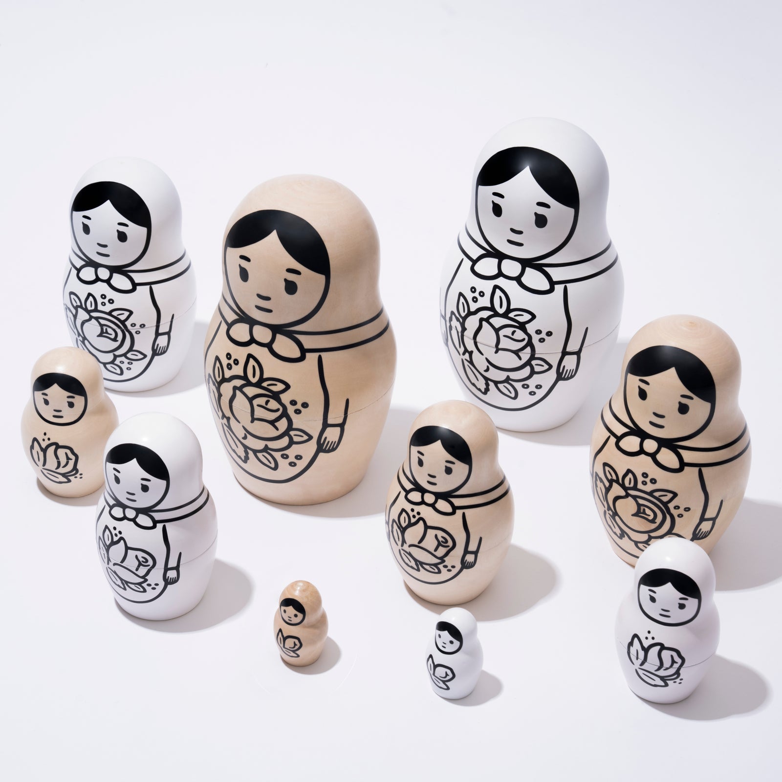 MATRYOSHKA by Noritake (White Color) – DDTStore