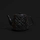 KAWS Ceramic Teapot Black